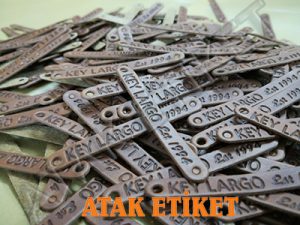 Deri etiket, kot etiketi, çanta etiketi, deri üzerine baskı, deri kabartma baskı